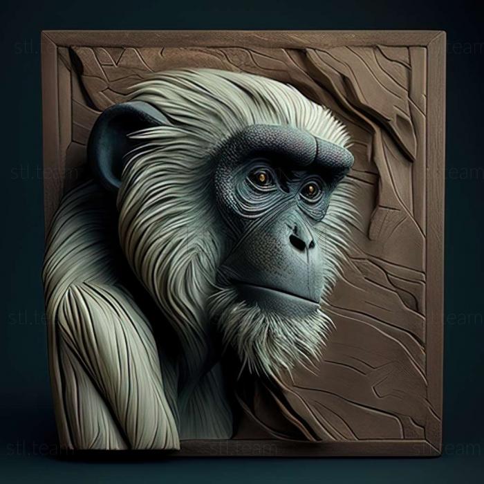 3D model Piliocolobus epieni (STL)